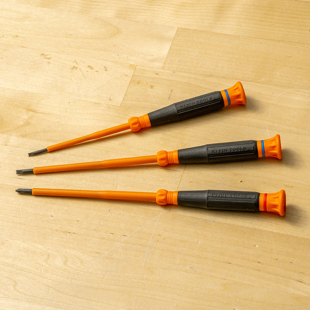 Insulated Precision Screwdriver Set, 3-Piece