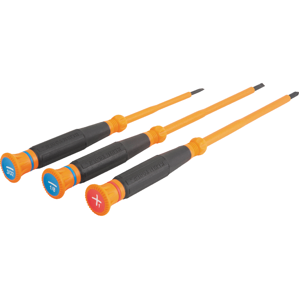 Insulated Precision Screwdriver Set, 3-Piece