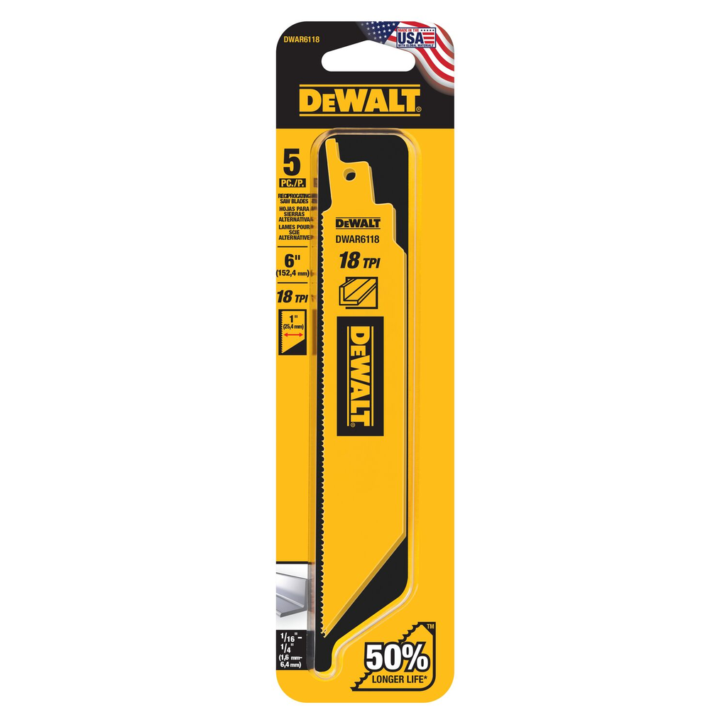 6IN 18TPI 6118 - 5PK