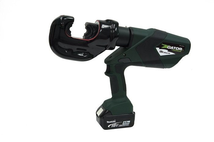 GREENLEE 12 Ton Crimper PVC, Li-Ion, Standard, 120V AC