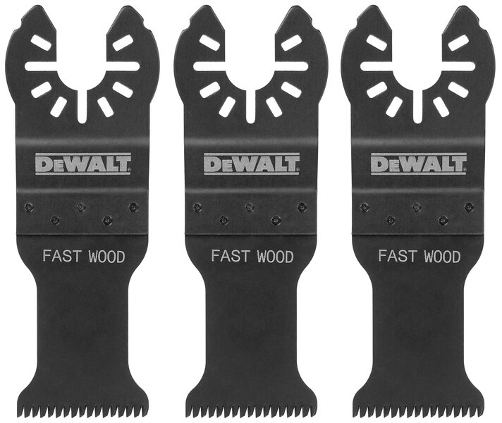 DEWALT Precision Tooth Blade (3 Pack), 1-1/4",Metallic Grey