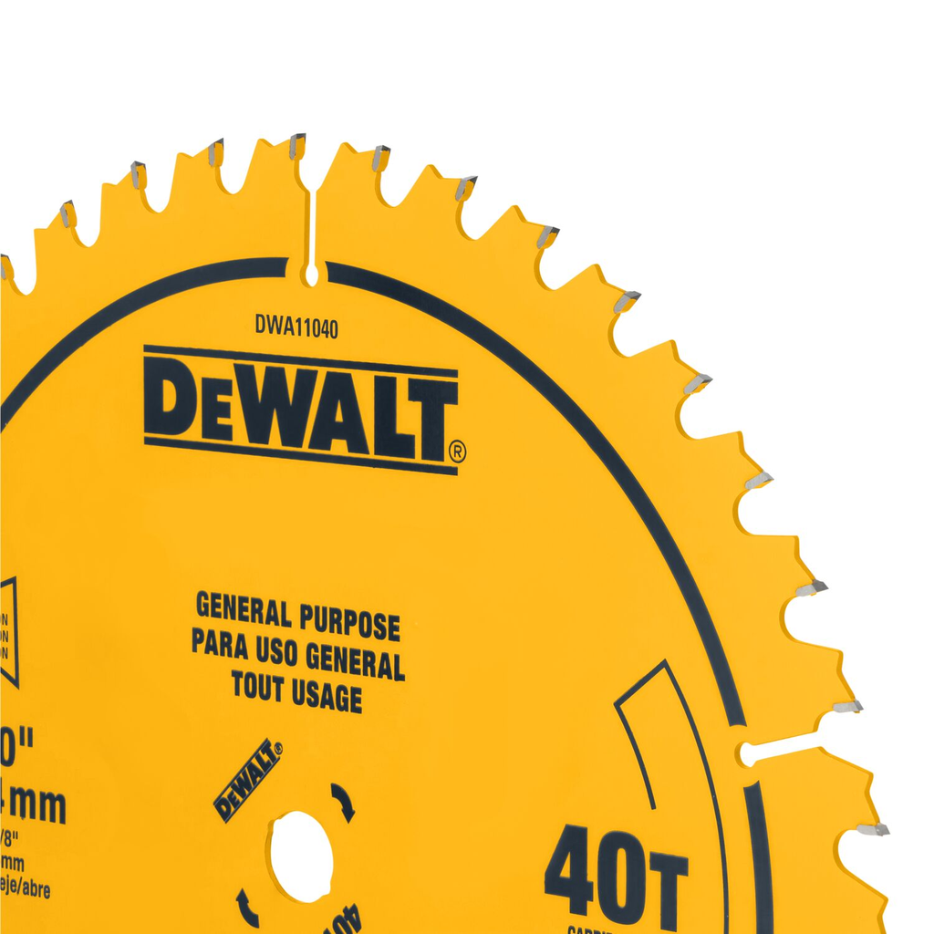 DEWALT 10 IN 40T SAW BLADE