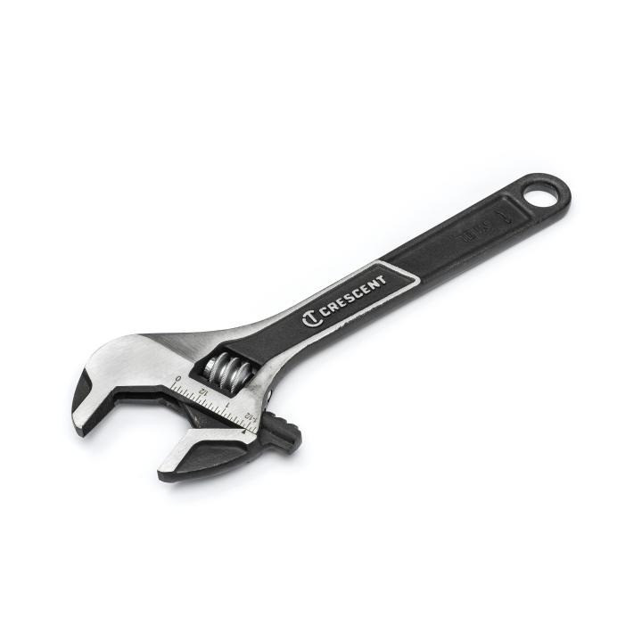 WRENCH,10",ADJ,WIDE JAW,CARDED