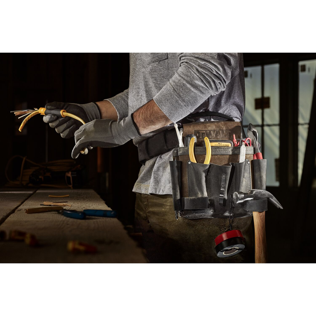 DEWALT LEATHER ELECTRICIAN POUCH