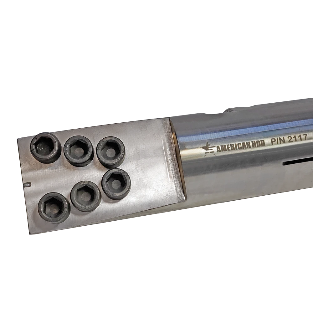 Transmitter Housings w/ "Bolt-on Doors" Ditch Witch® Compatible (Slant Face) 2.750" Dia. , 5-Hole DW - 12mm, 2.00" API IF (Box), 86 series Fits JT922 - JT2720M1