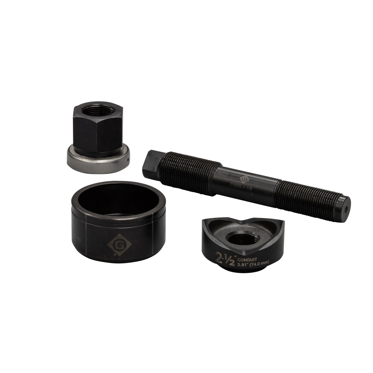 GREENLEE 2-1/2" Conduit Size Manual Knockout Set