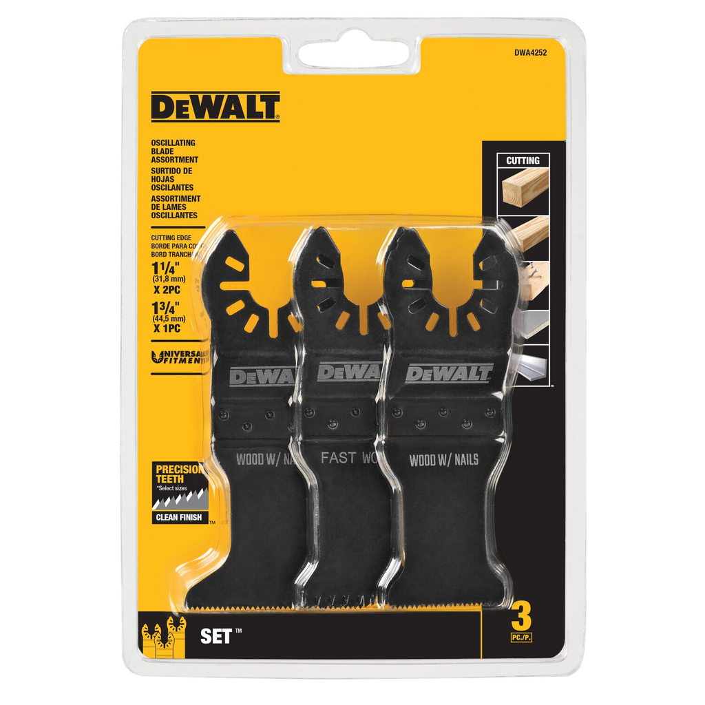 DW OSC GENERAL PURPOSE CUT SET 3PC