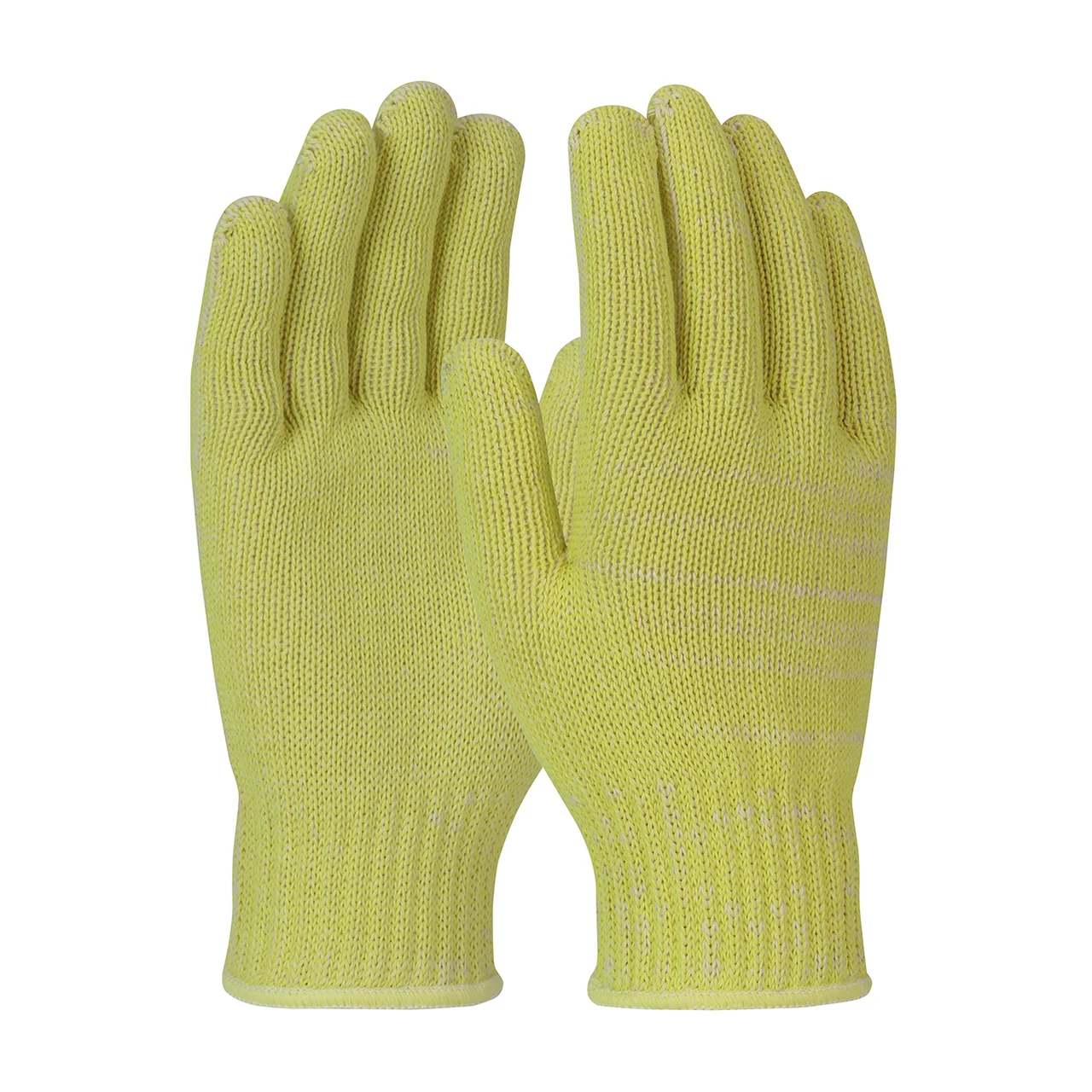 Kut Gard® 07-KAH760 Medium Weight Cut Resistant Gloves, Size L, Yellow, ANSI A4