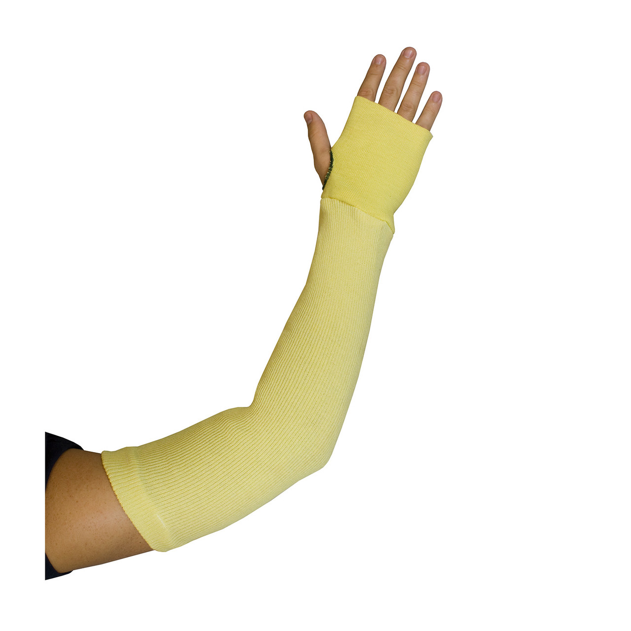 Kut Gard® 10-KAM  Arc Rated Sleeve, Size 16", Yellow, ANSI A5