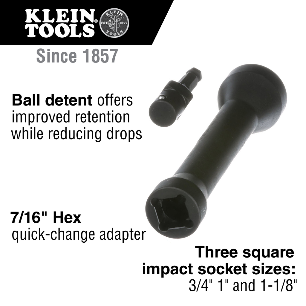 5-in-1 Impact Socket Set