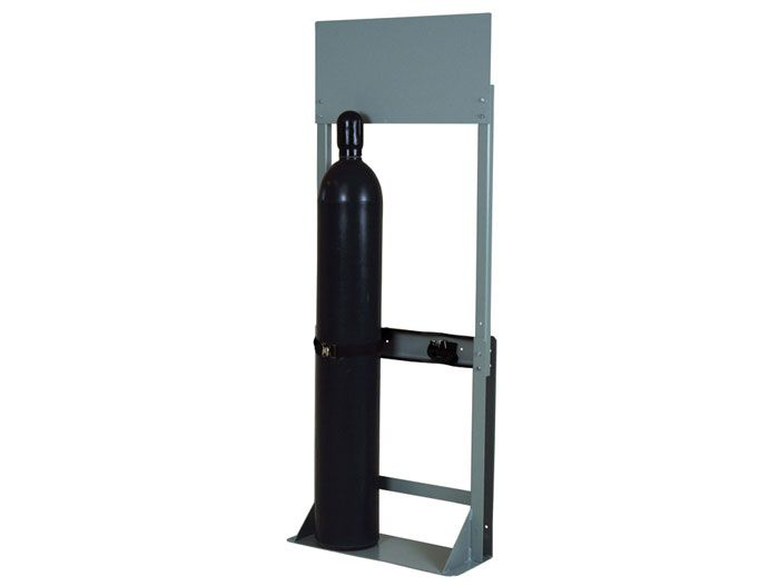 Steel Gas Cylinder Process Stand, 2 Cylinder Capacity - 35306