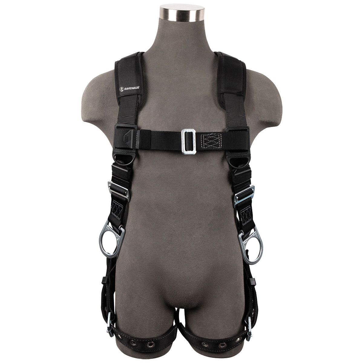 SAFEWAZE Heavyweight Full Body Harness: 3D MB Chest, TB Legs  (3X/4X)