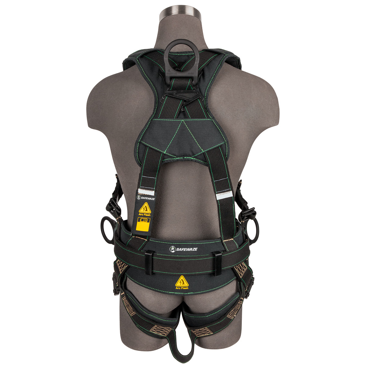 SAFEWAZE Arc Flash Construction Harness: DE 3D, DE QC Chest, DE FD, DE QC Legs (3X)