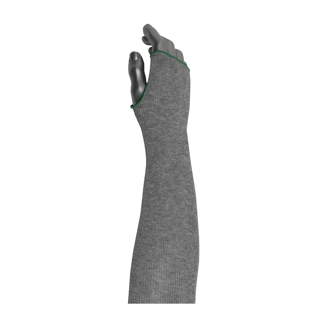 Claw Cover® 20-21DACPTH  Cut Resistant Sleeve, Size 18", Gray, ANSI A3