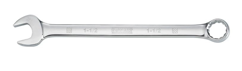 DEWALT COMBINATION WRENCH 1-1/2 IN 2/pk