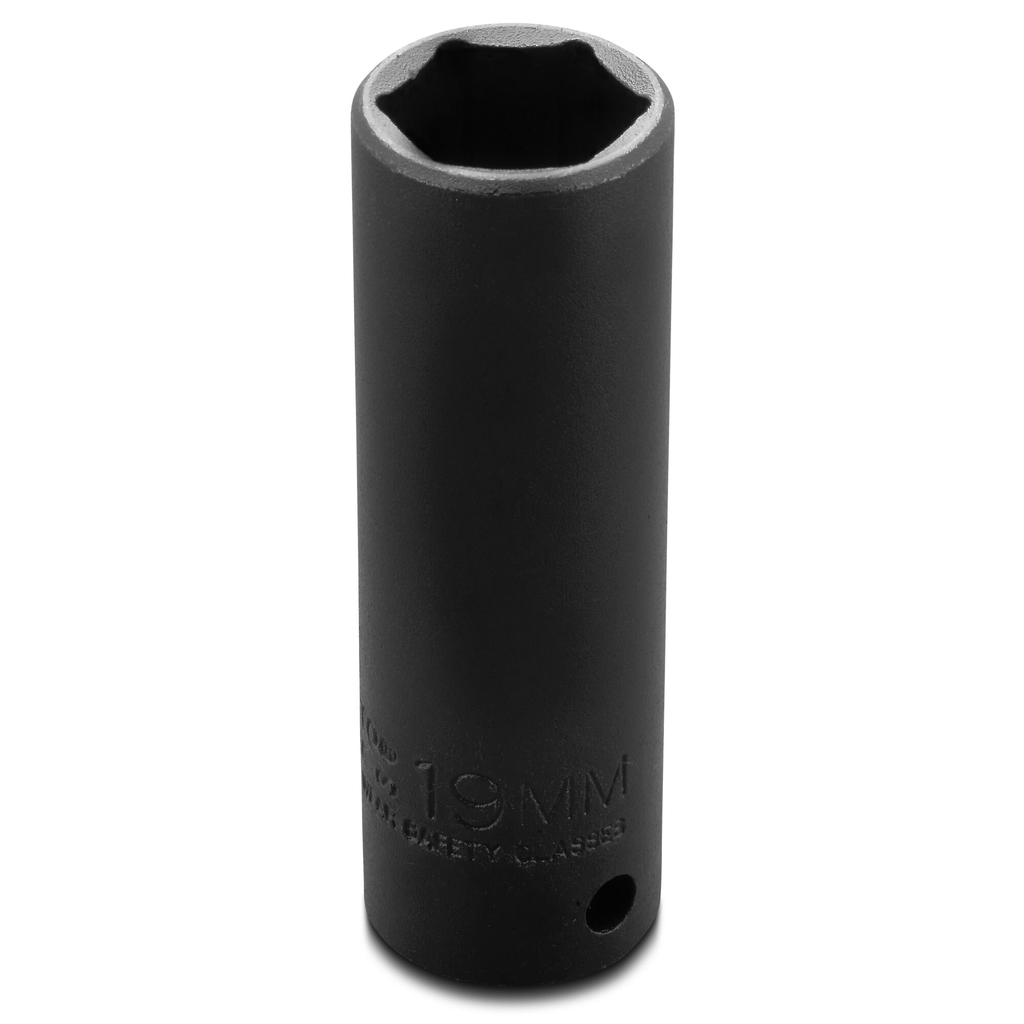 Proto® 1/2" Drive Thin Wall Deep Impact Socket 19 mm - 6 Point