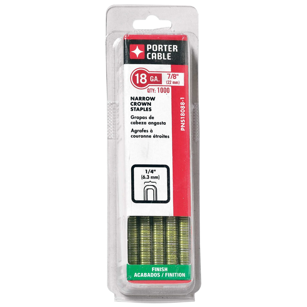 PORTER CABLE 1000 PK OF PNS18088