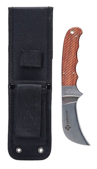 GREENLEE Hawkbill Fixed Blade with Sheath