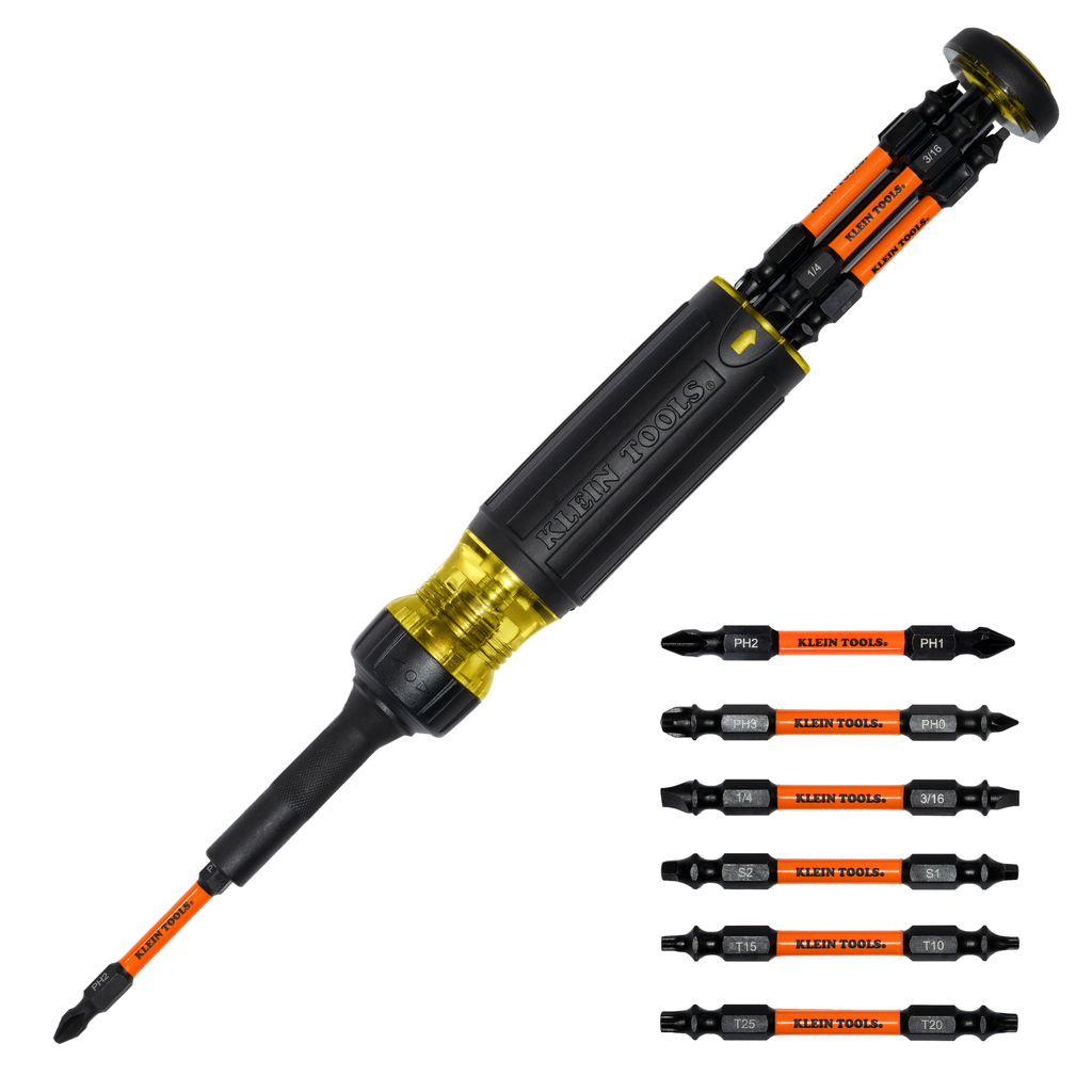 13-in-1 Ratcheting Impact Rated Screwdriver