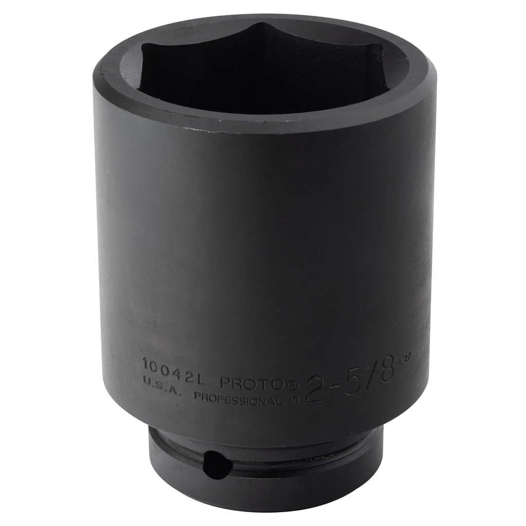 Proto® 1" Drive Deep Impact Socket 2-5/5" - 6 Point 1/ea