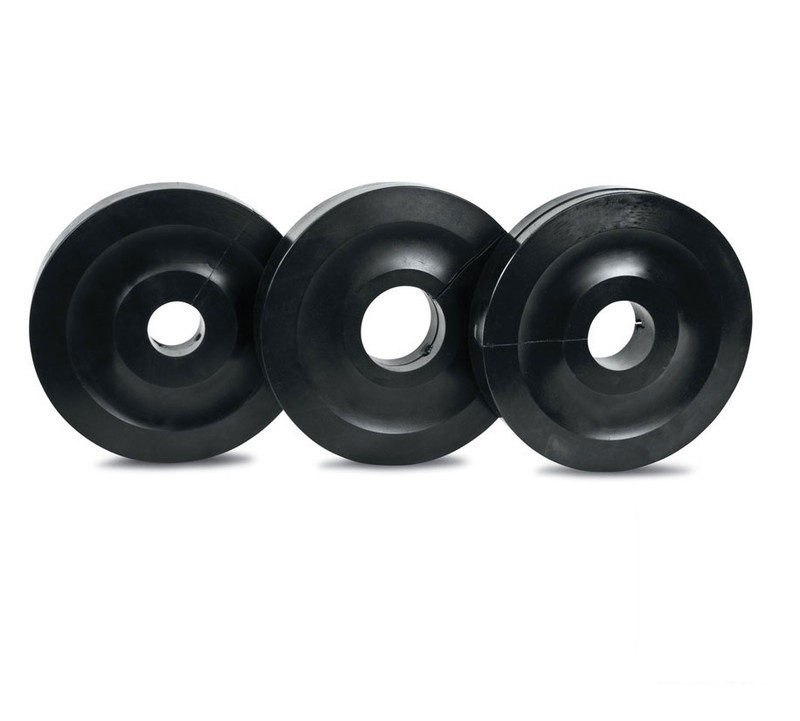 ROD WIPER - DUAL SPLIT, 9.0" OD x 2.25" ID