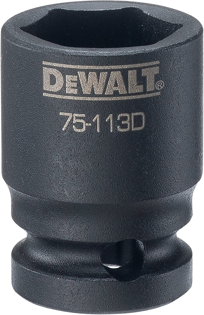 DEWALT 6 Point 1/2" Drive Impact Socket 3/4" SAE