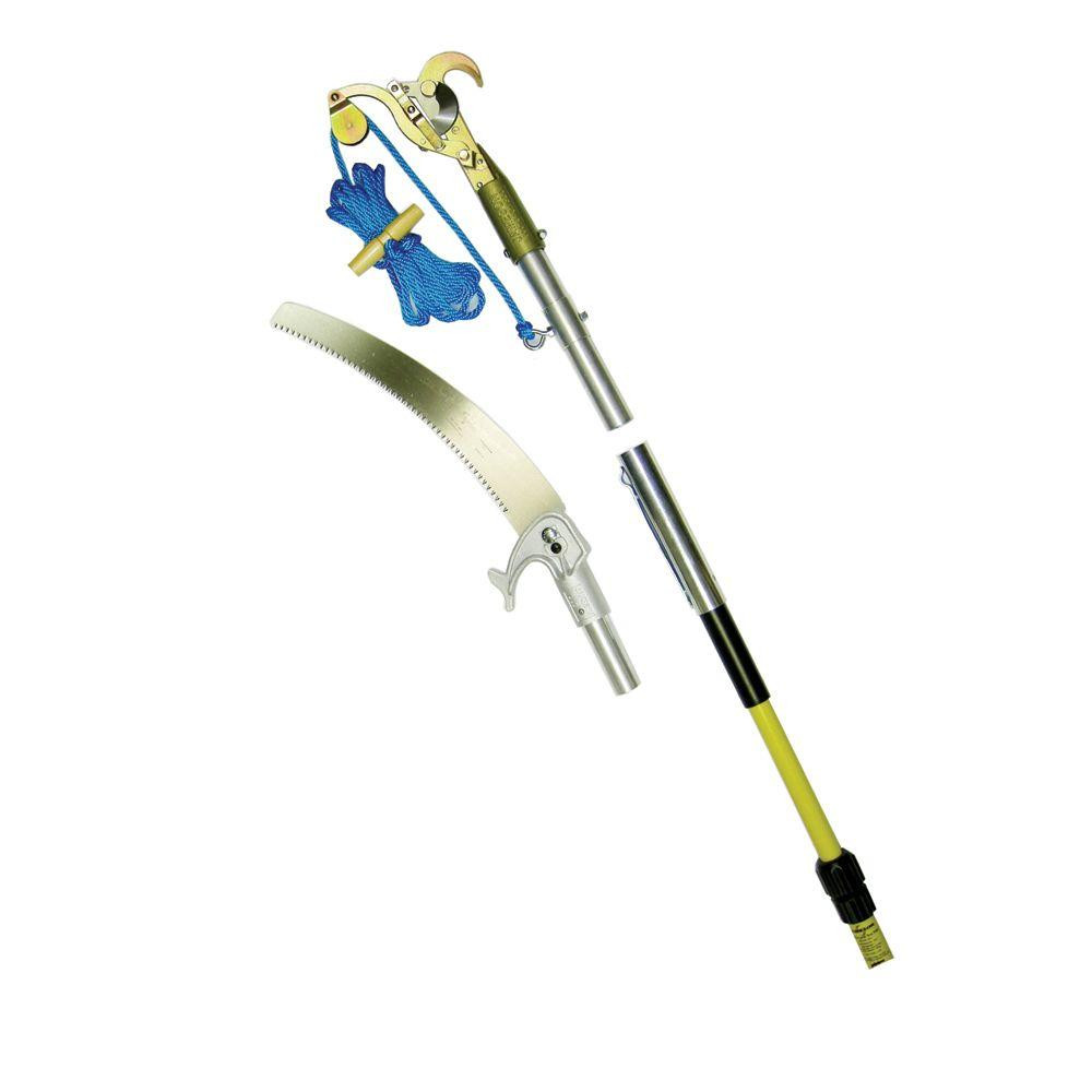Jameson 6-12' Telescoping PH-11 Pruner, Saw Blade & Rope