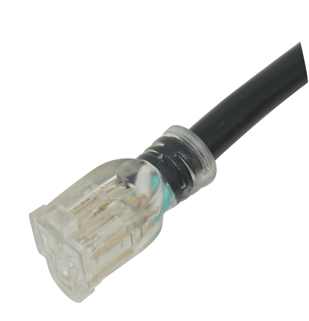 Southwire 50ft SJTOW 10/3 Outdoor Extension Cord 5-20 P/R (Black) 2/BX