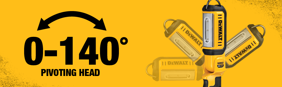 DEWALT 20V MAX* LED Hand Held Area Light (Tool Only)