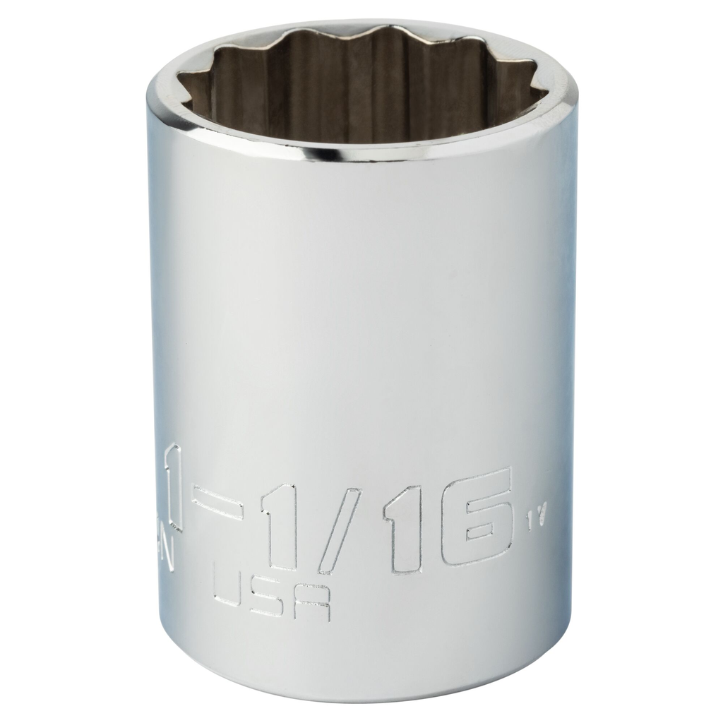 PROTO Skt 1/2 Dr 1-1/16 12 Pt Intm
