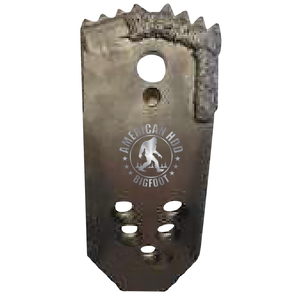 BIGFOOT Paddle Bit Ditch Witch® Compatible 5-Hole  -- 12 MM, 4.0" Width, 3/4" Thick