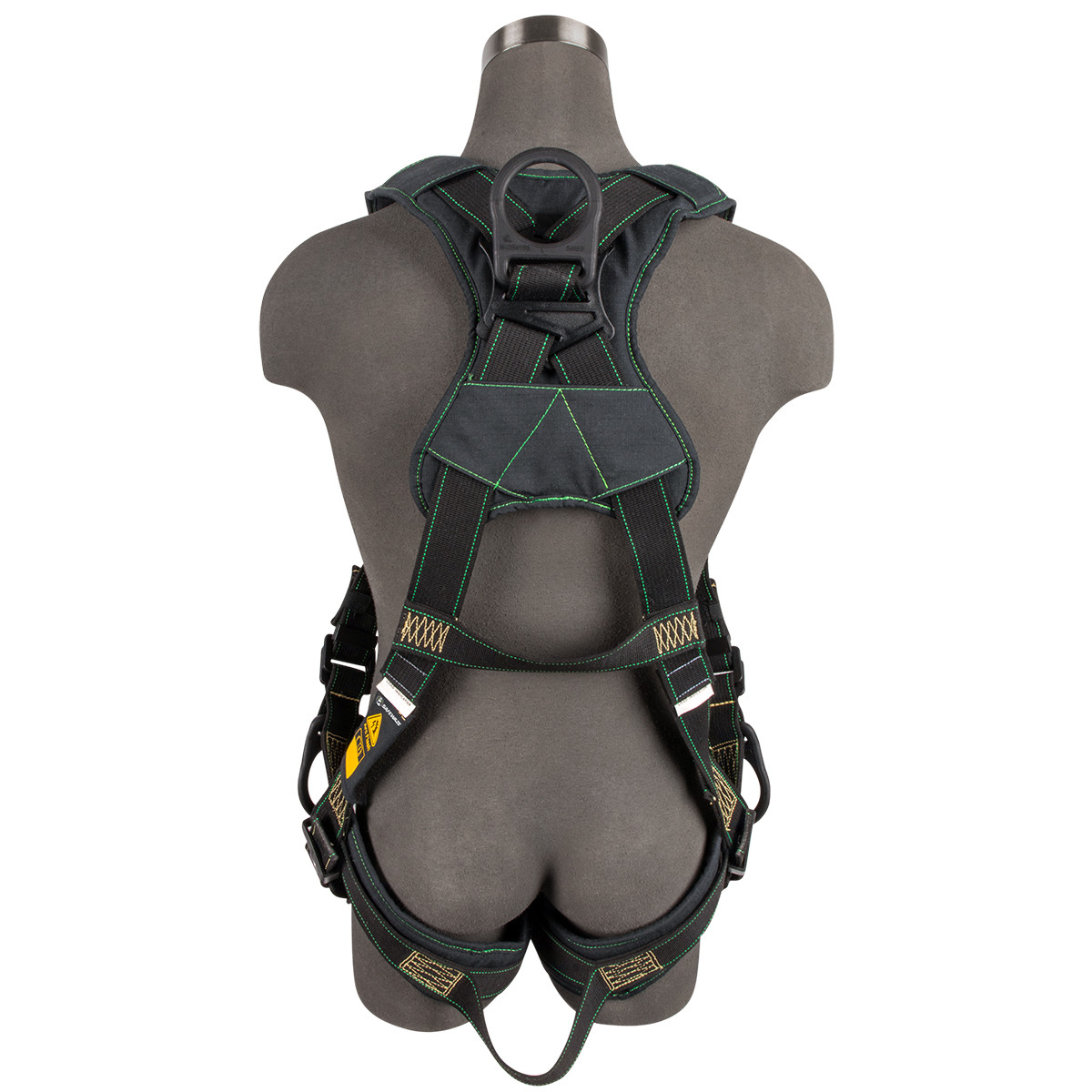 SAFEWAZE Arc Flash Full Body Harness: DE 3D, DE QC Chest, DE FD, TB Legs (M)