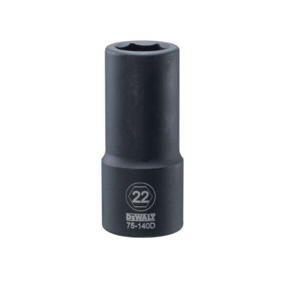 DEWALT 3/4" DR 22mm Impact Socket Deep