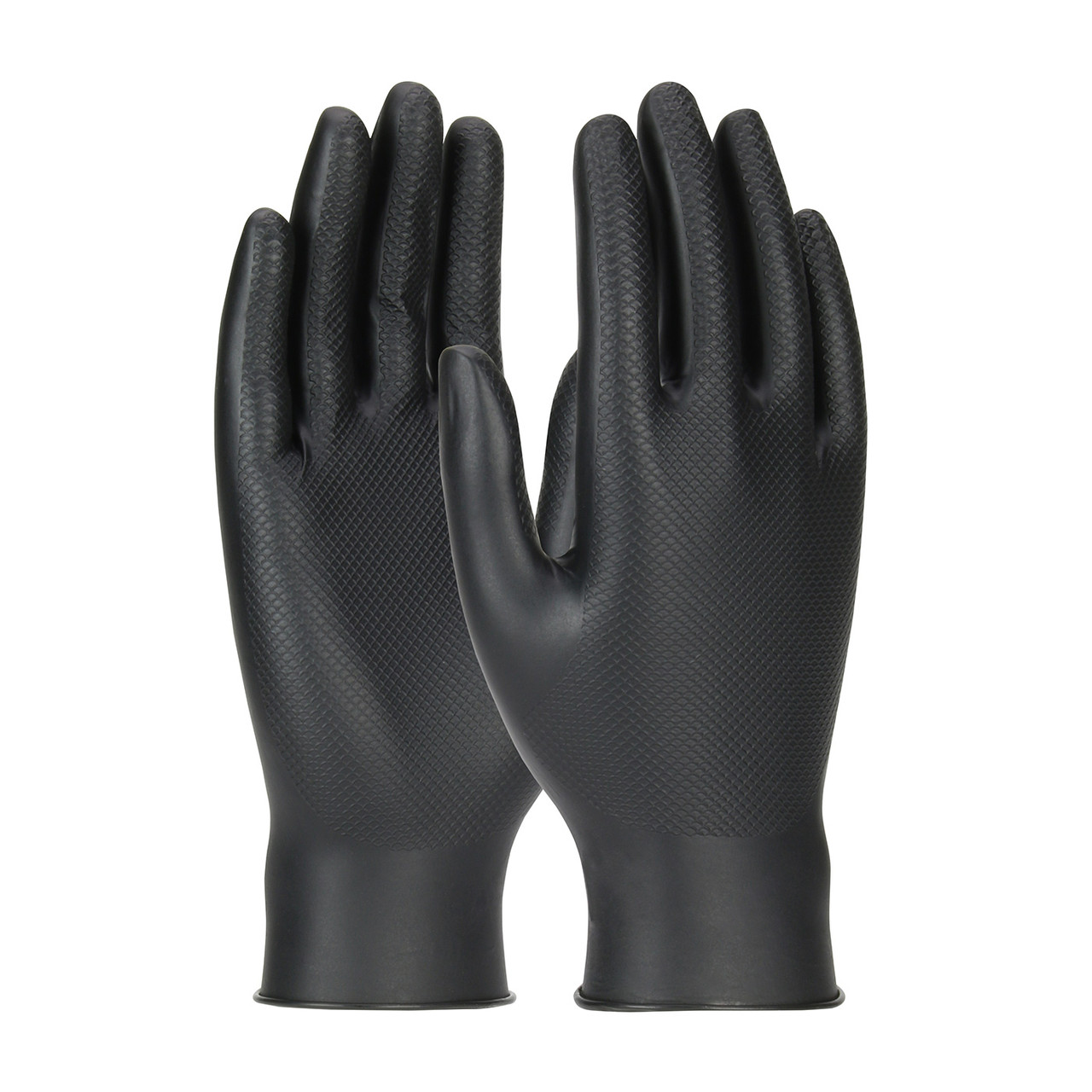 Grippaz™ Skins 67-246  Ext-Use Disposables, Size 2XL, Black