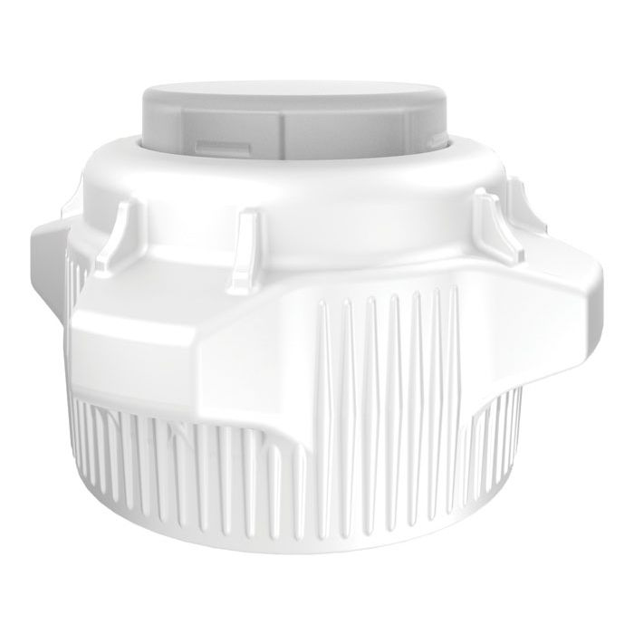 83mm Carboy Cap, Open Top with Closed Adapter, Package of 2 - 12858
