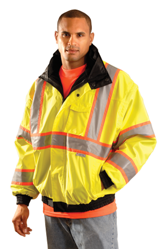 Occunomix Premium Four-Way Two-Tone Bomber Jacket 1/EA