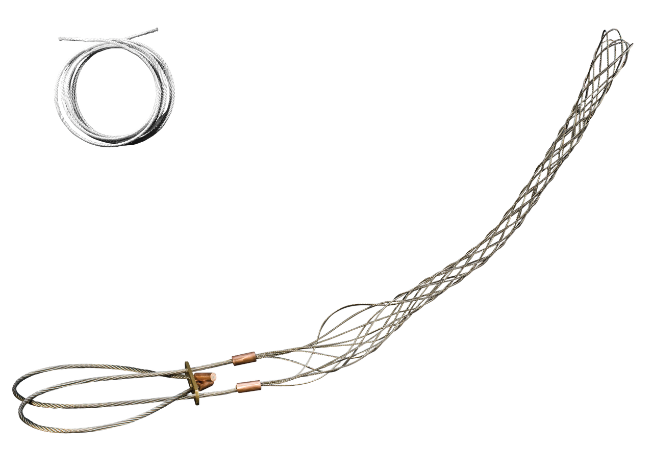 Slingco ZCS2683 - Universal Eye, Split Mesh, Rod Closing Support Grip, 0.50 - 0.63 in (12 - 16 mm)