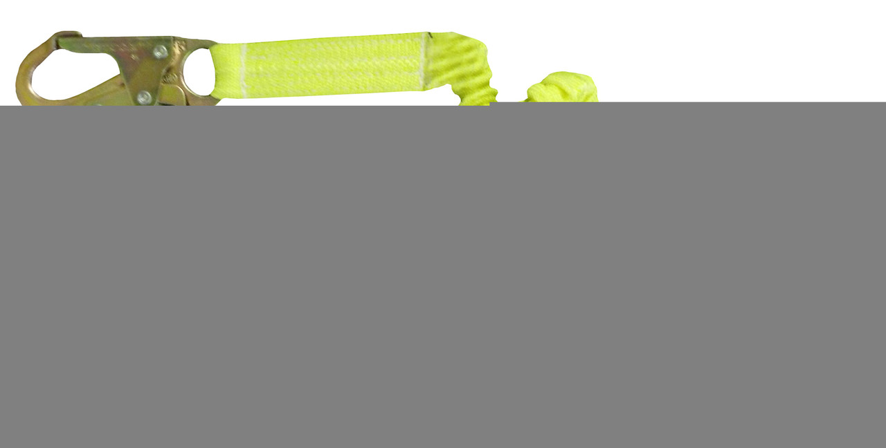 SafeWaze PRO 6' Stretch Internal Energy Absorbing Lanyard: Snap Hooks
