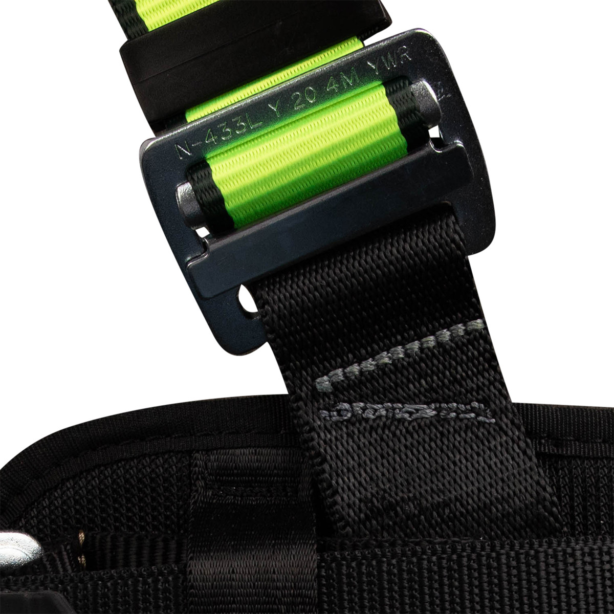 SafeWaze PRO Construction Harness: 3D, Dorsal Link, MB Chest, TB Legs, Fixed Waist Pad  (L)