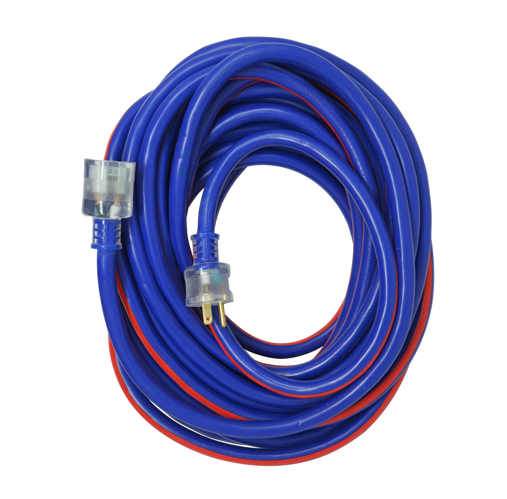 Southwire 10/3 50' SJTW BT.BU/RE EXT 4/BX