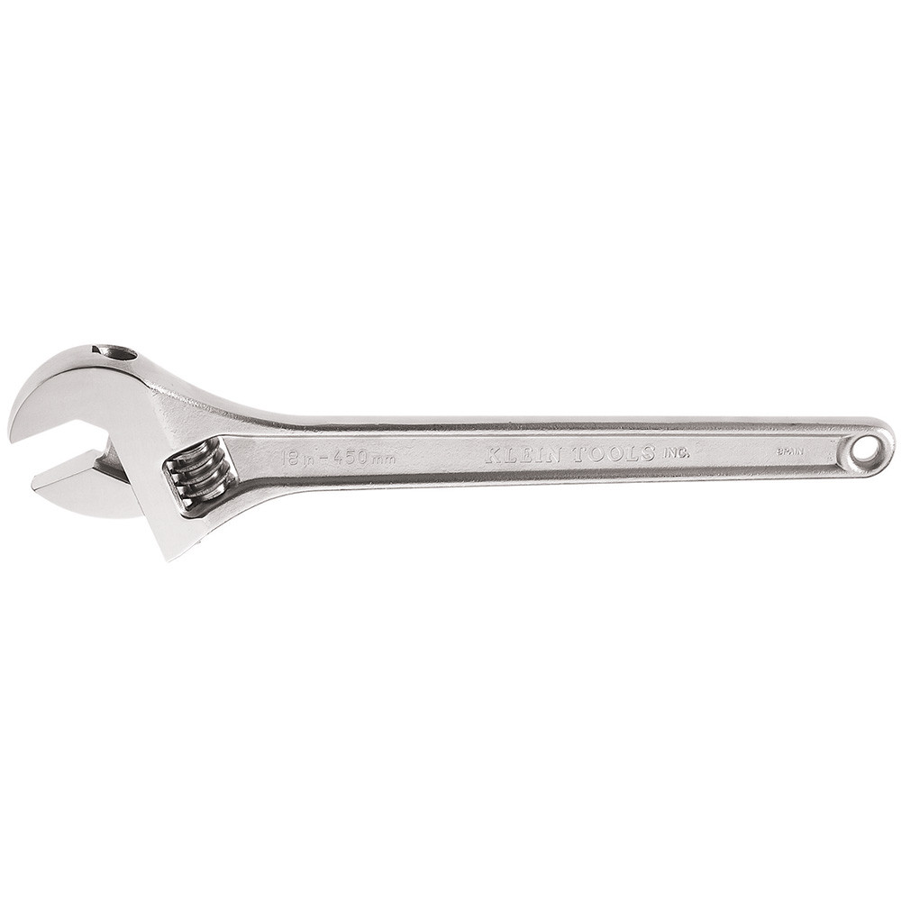 Klein 18" Adjustable Wrench Standard Capacity