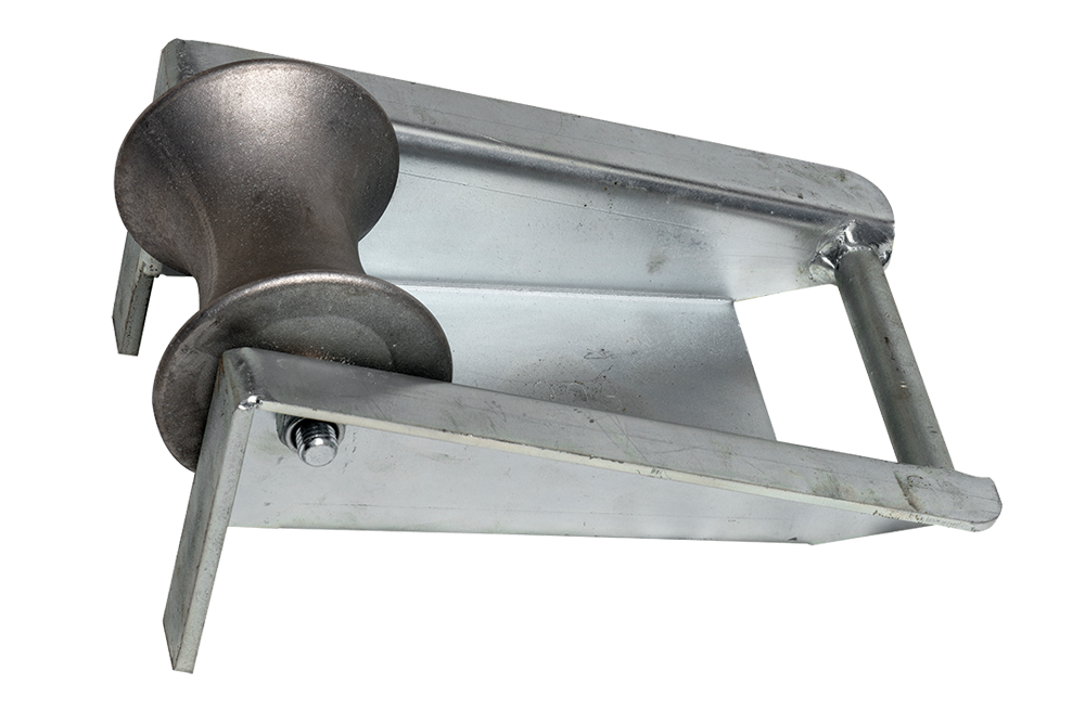 Slingco ZGP8210 - Edge Mount Manhole Lead In  Roller - 1 Roller