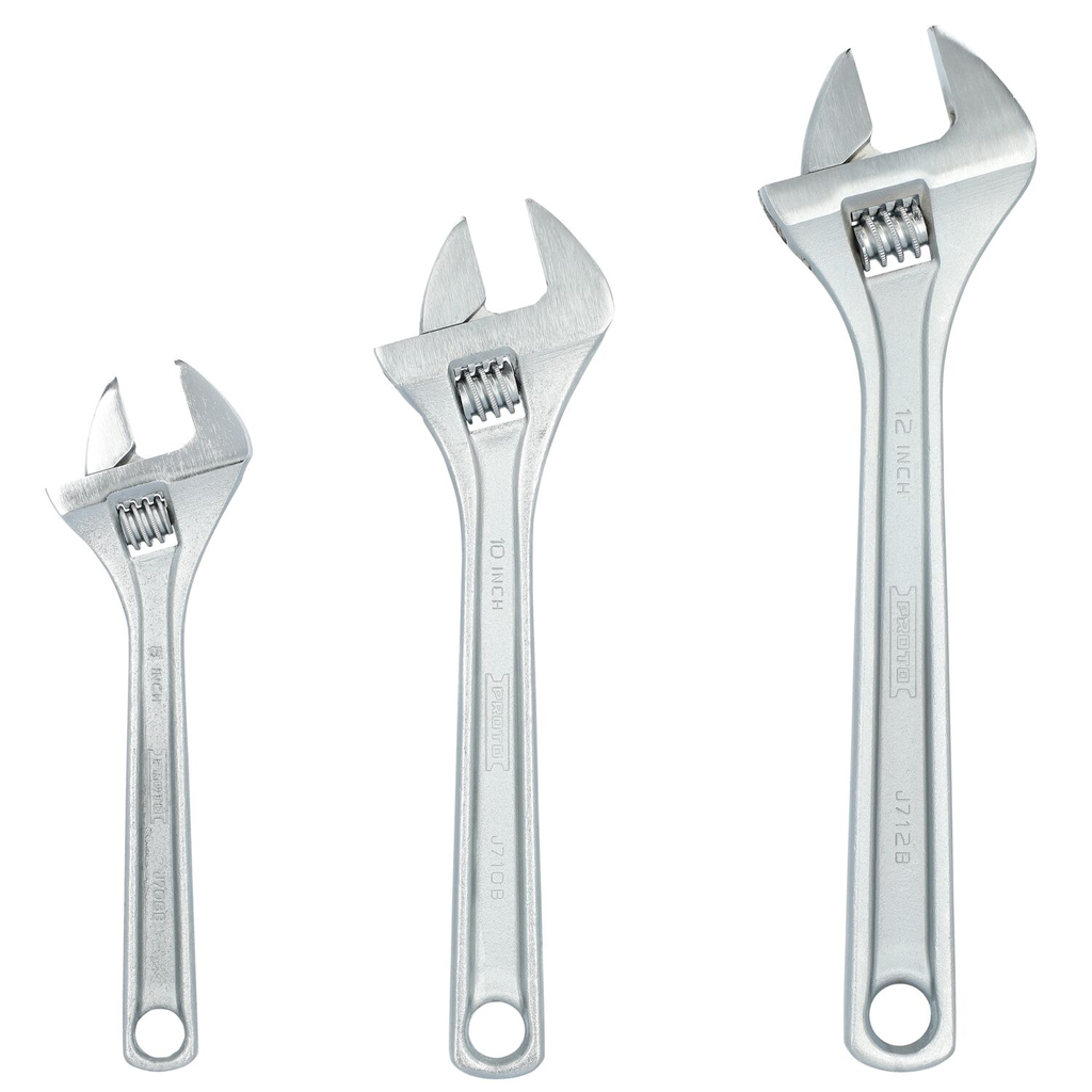 PROTO(R) 3 PIECE ADJUSTABLE WRENCH SET