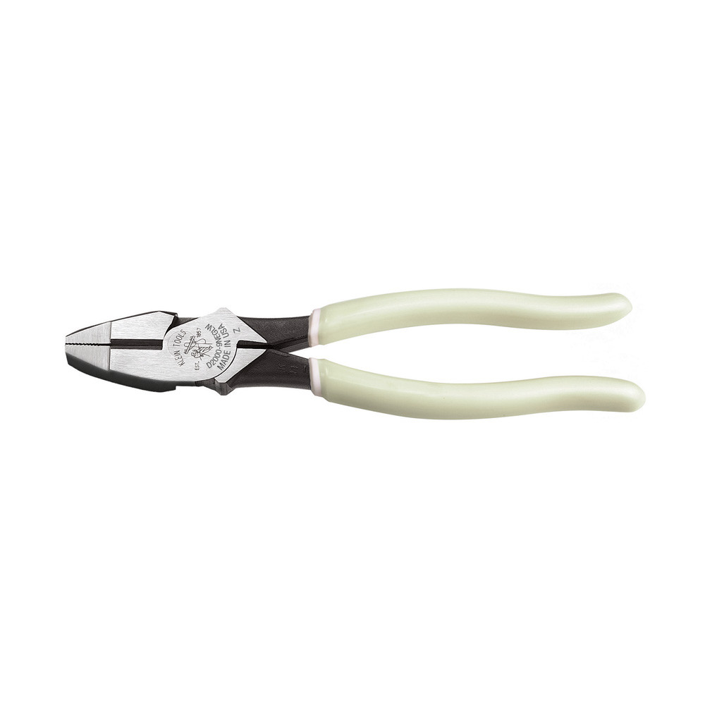Klein Hi-Viz Side-Cutting Pliers High Leverage