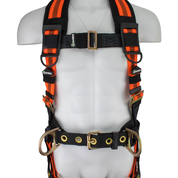 SafeWaze V-Line Construction Harness: 3D, MB Chest, TB Legs  (2X)