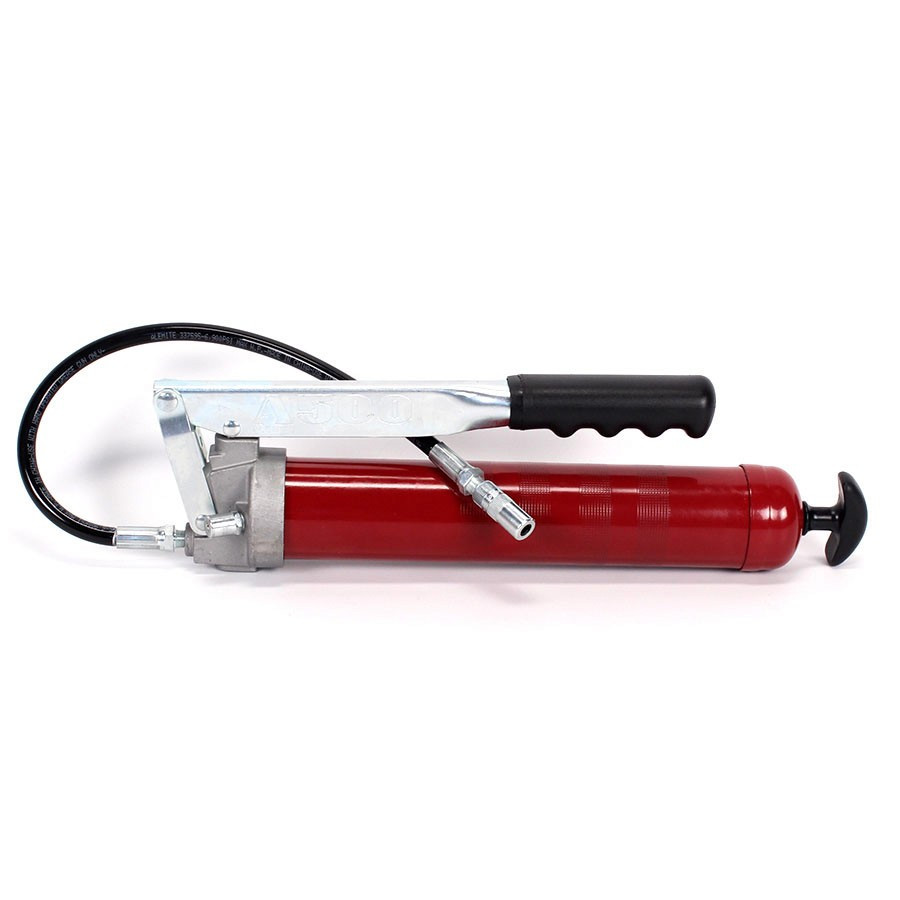 Alemite 500-E   Grease Gun 16 oz. Bulk or 14 oz Cartridge W/18" Hose & Coupler 1/EA