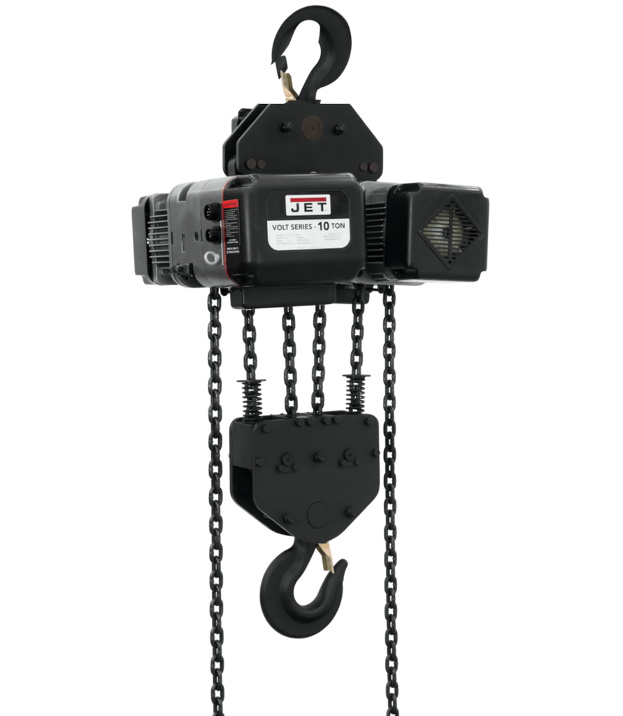 JET VOLT 10 Ton Electric Hoist 3PH 230V 15' Lift