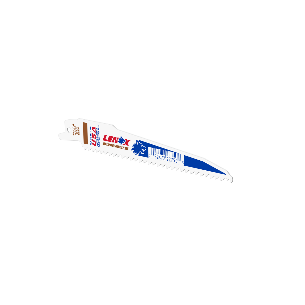 LENOX Reciprocal Saw Blades, 6" Long X 3/4" Wide X 0.050" X 6" TPi