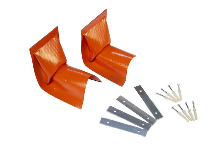 Make-A-Berm, Heavy Duty Vertical Corner, 2 inch High, 2 per Box - #28498