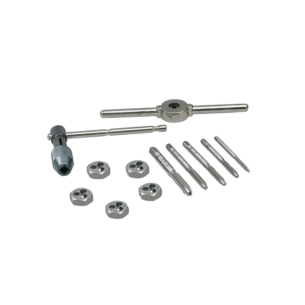 IRWIN TAP + DIE BEST 5 MCH/FRAC 12PC SET